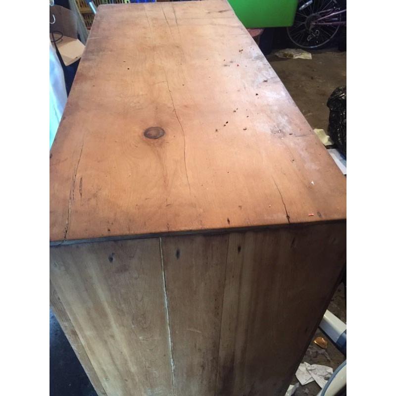 Antique chest of draws