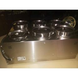 Lincat 6 well bain marie - as new