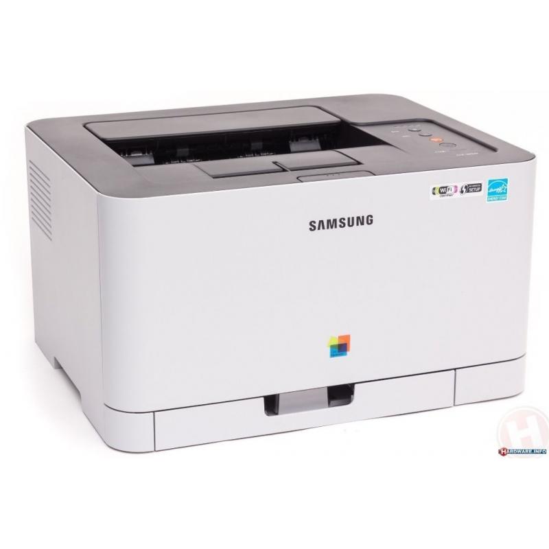 Samsung colour laser printer C410w full toners wifi iPad iPhone