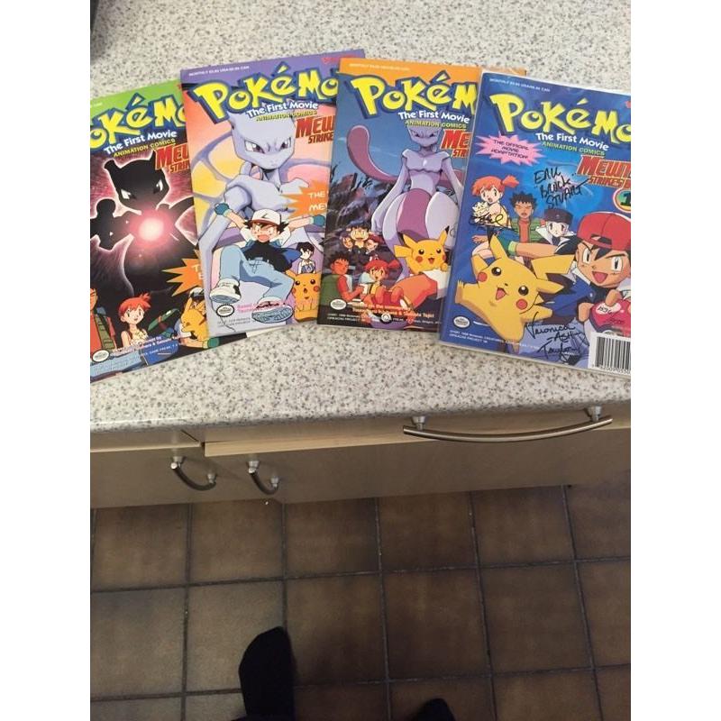 Original pokemon the movie comics