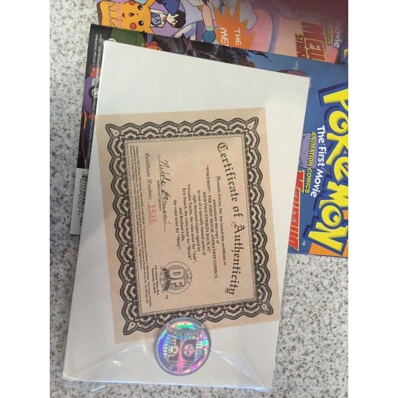 Original pokemon the movie comics