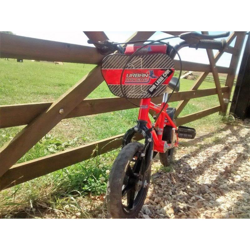 Urban Racer 12" Childs Bike suit 3 - 5 year old