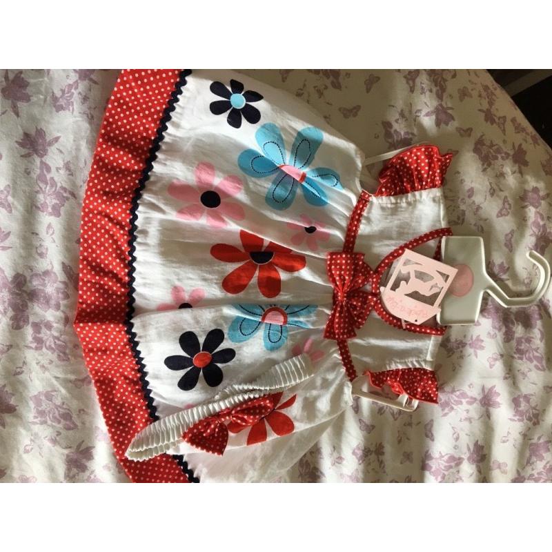 Newborn dresses immaculate condition