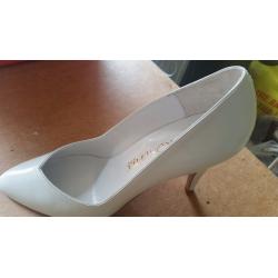 White Pronuptia wedding Shoes
