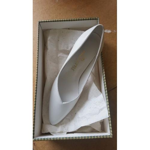 White Pronuptia wedding Shoes