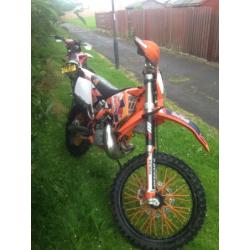 Ktm 200 as 125 with proof and husky 125