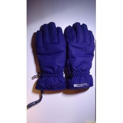 Purple women ski gloves (Size: Small)