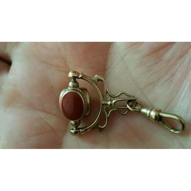 2 gold fobs