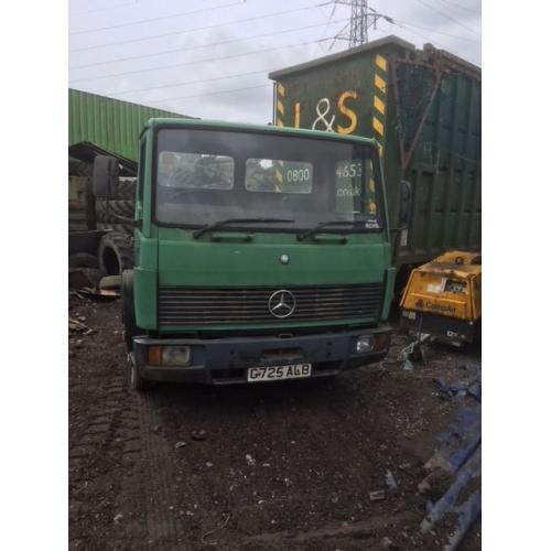 1990 mercedes 814 6 cylinder turbo chassis cab