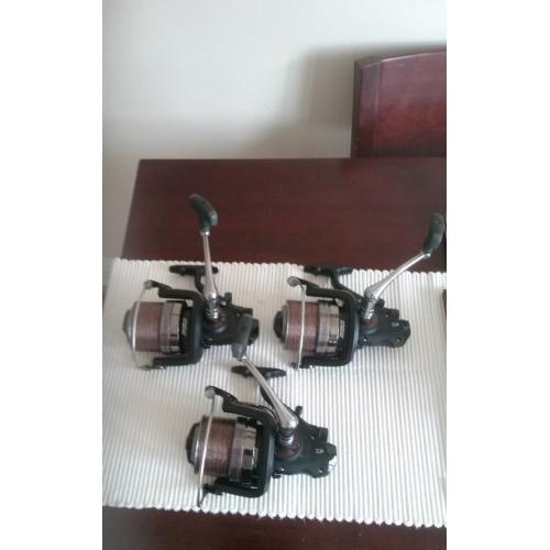3 x DIAWA WINDCAST BR 5000 LDA CARP REELS