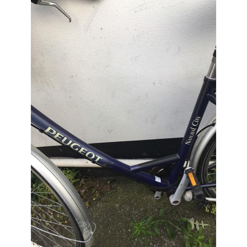 Peugeot natural city bike for sale