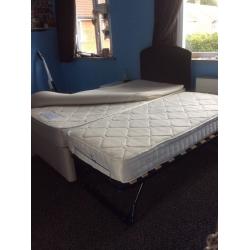 Single bed with guest bed underneath