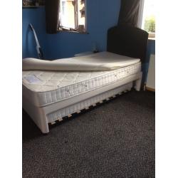 Single bed with guest bed underneath