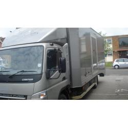 2006 56 Mitsubushi Fuso Canter 7C14 Car NO VAT Transporter Beaver Tail Winch Extended Runner Boards