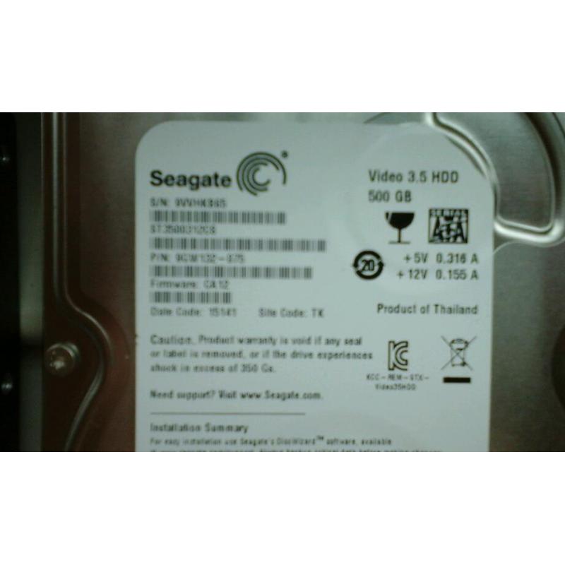 hi I have 2 500 gig SATA 3.5 hard drives