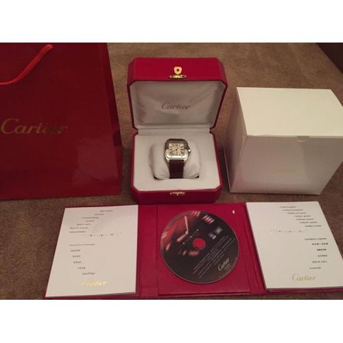 Men's Cartier Santos 100 Swiss ETA 2836