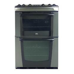//(%)\ ZANUSSI DUAL FUEL STAINLESS STEEL COOKER INCLUDES 6 MONTHS GUARANTEE
