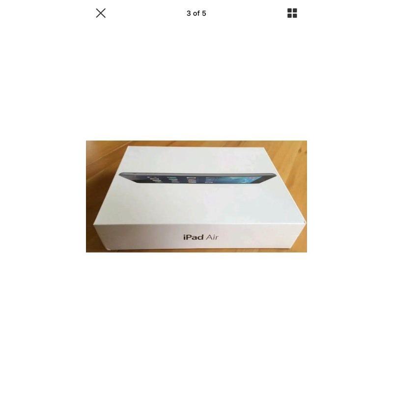 Apple iPad Air 32gb wifi and cellular model brand new sealed