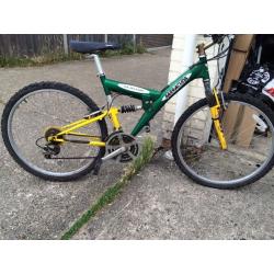 Mountain bikes