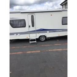 Hobby fixed bed manoeuvre and awning 2010 modle