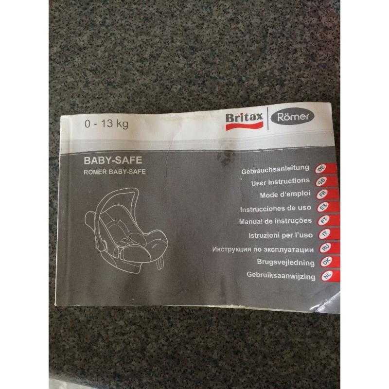 Britax car seat