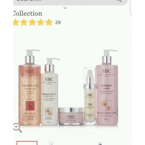 SBC 5piece collagen set. QVC