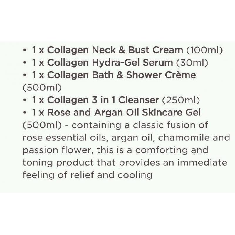 SBC 5piece collagen set. QVC