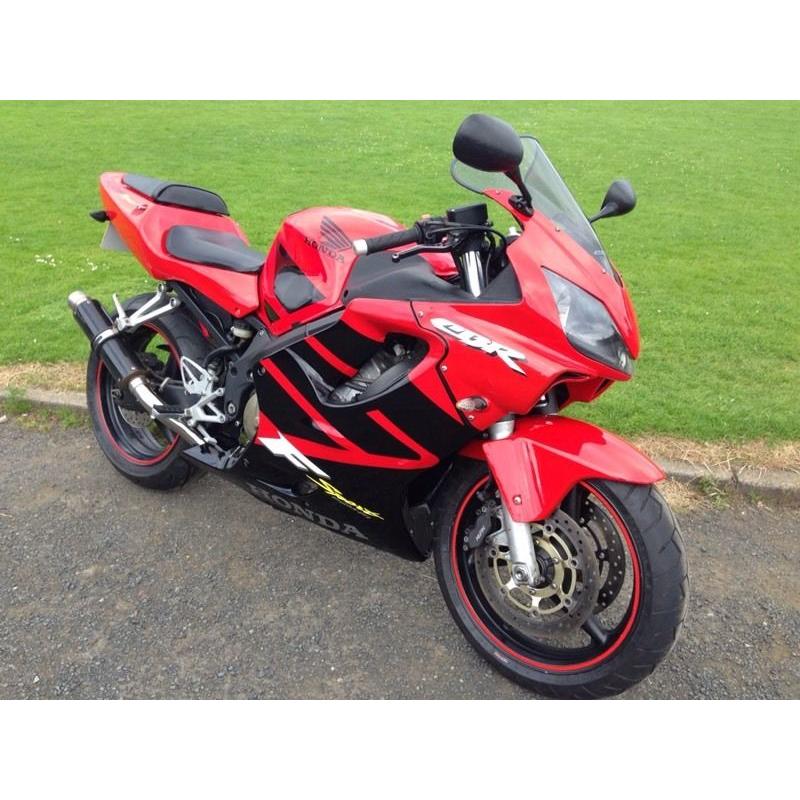 Honda CBR 600 F Sport 2001 *can deliver* May swap / part ex