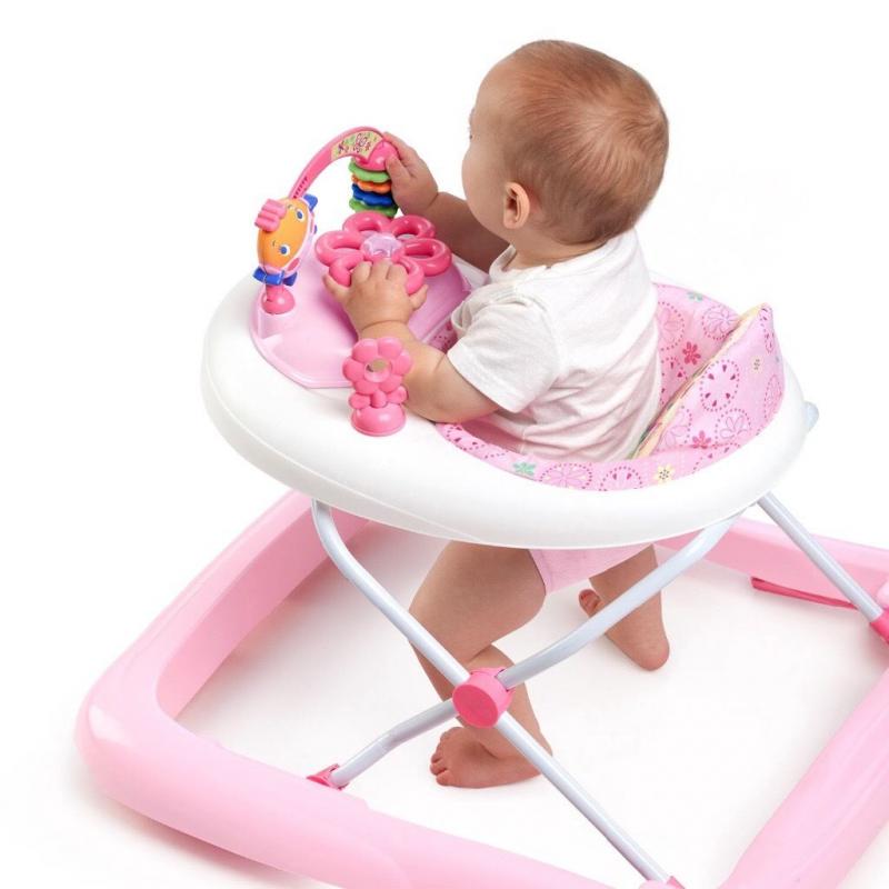 Bright starts pink baby walker