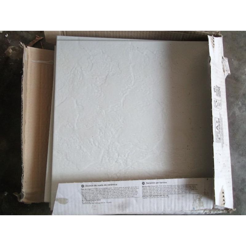 Ceramic floor tiles