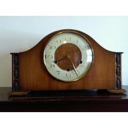 Antique vintage Smiths Westminster chime clock perfect working order