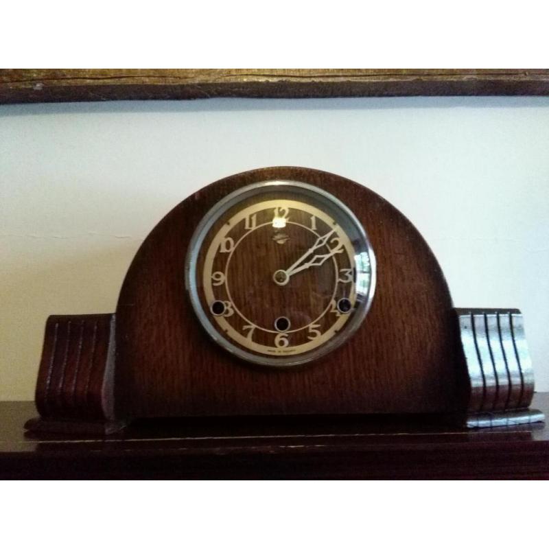 Antique vintage Westminster chime clock perfect working order