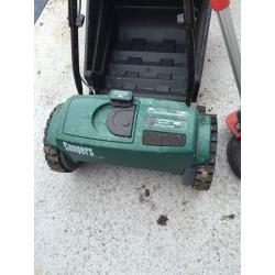Coopers of stortford cordless lawnmower & Bosch cordless strimmer