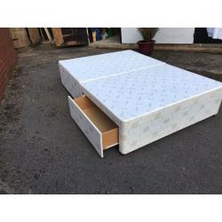 Double Drawer divan bed