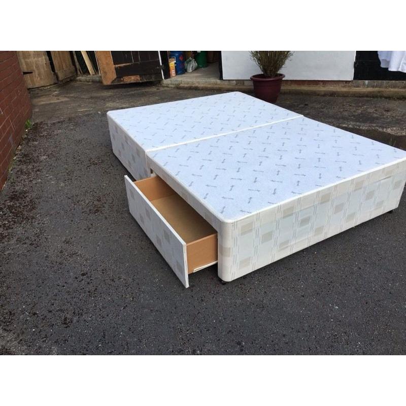 Double Drawer divan bed