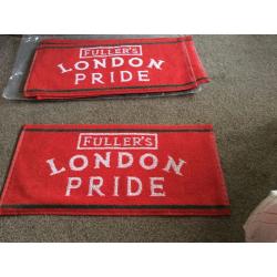 5 Brand New "Fuller's London Pride" Bar Towels