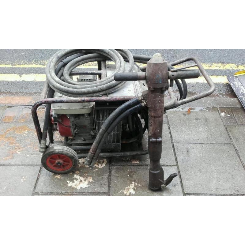 Petrol Honda jack hammer