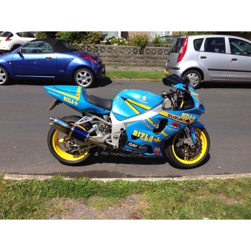 2004 Suzuki GSXR750 - K3, low miles 14k, Long MOT