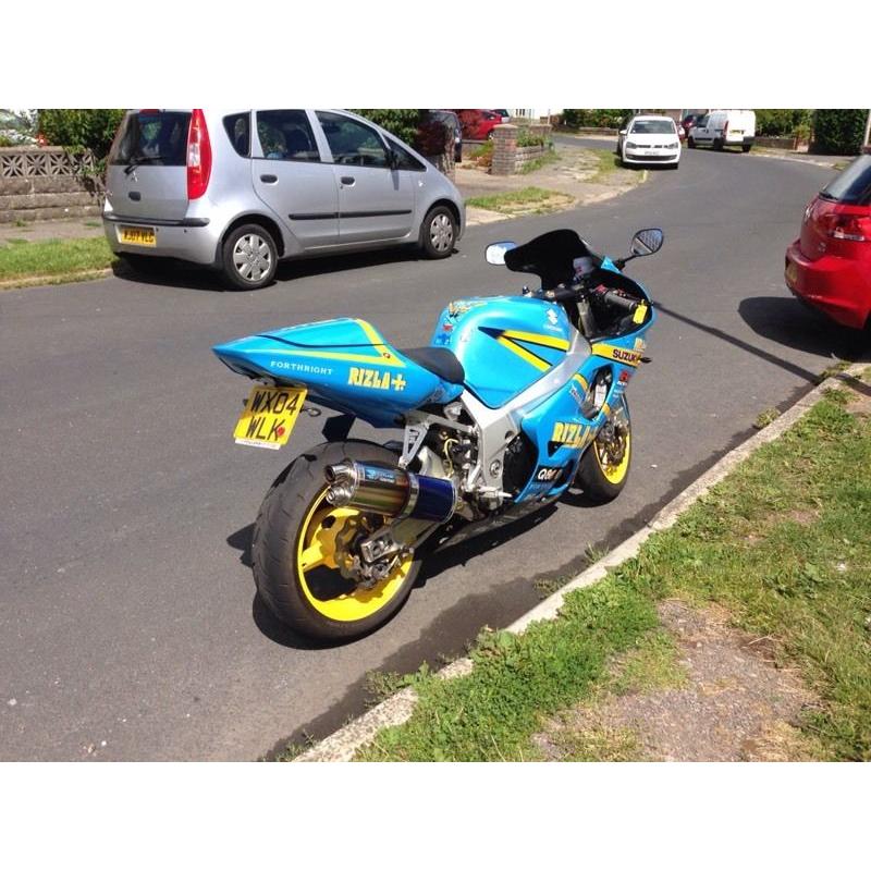 2004 Suzuki GSXR750 - K3, low miles 14k, Long MOT