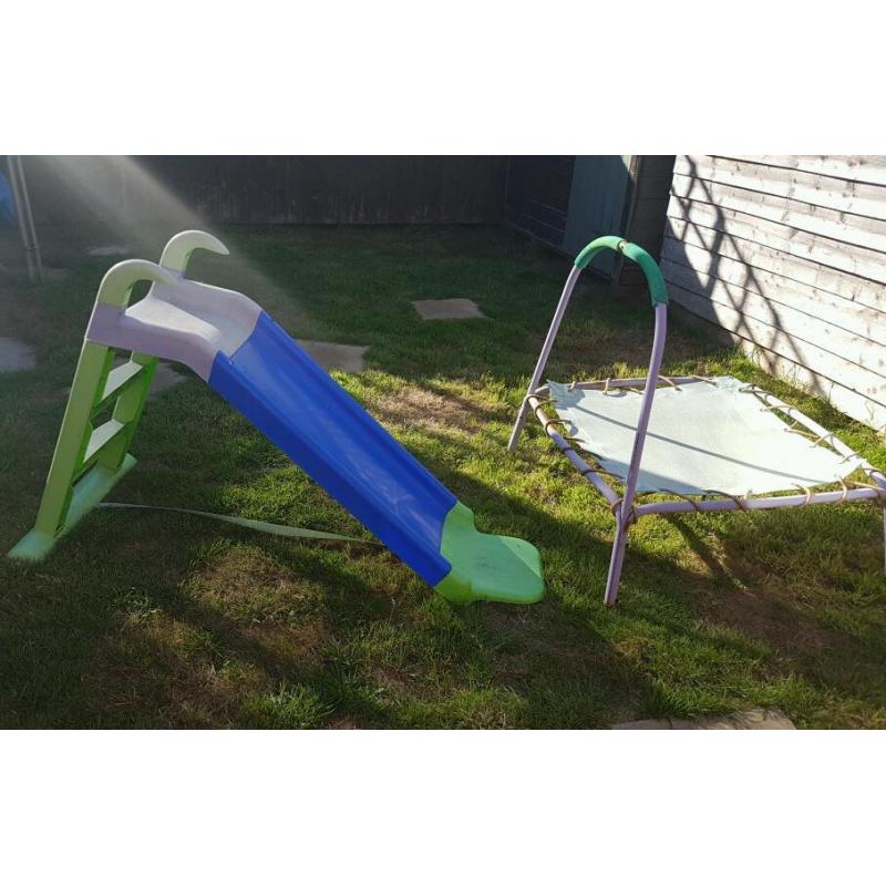 Kids slide and trampoline for sale!