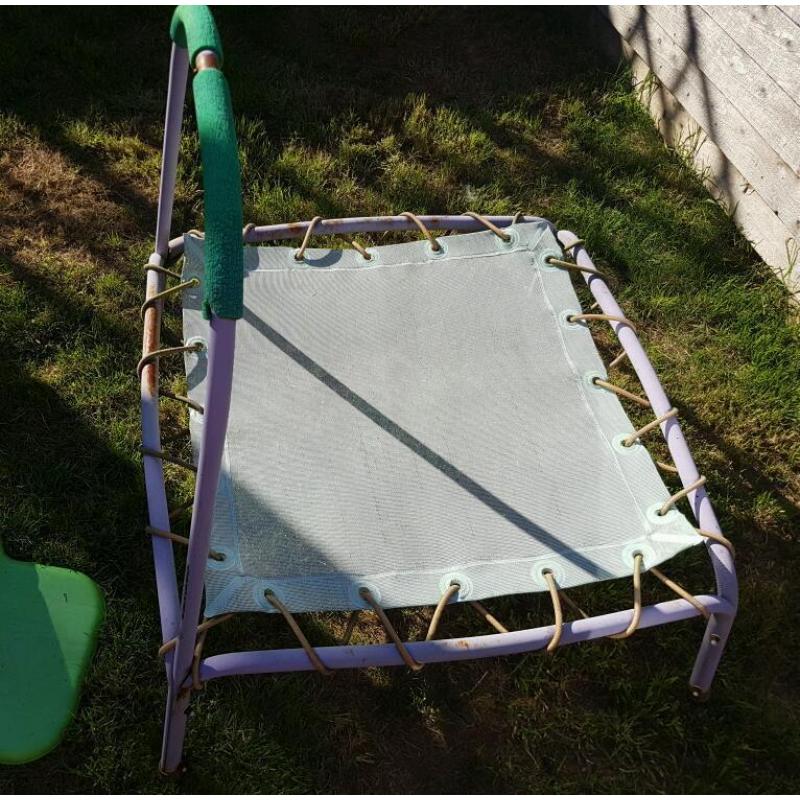Kids slide and trampoline for sale!