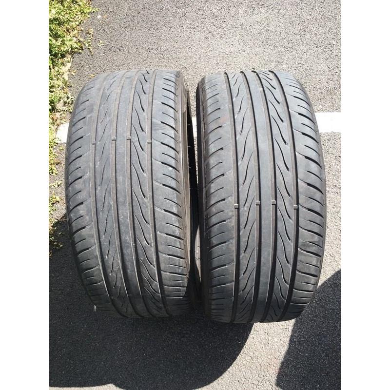 Car tyres x2 215/50/17
