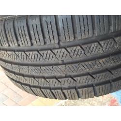 Mercedes alloy wheels and tyres