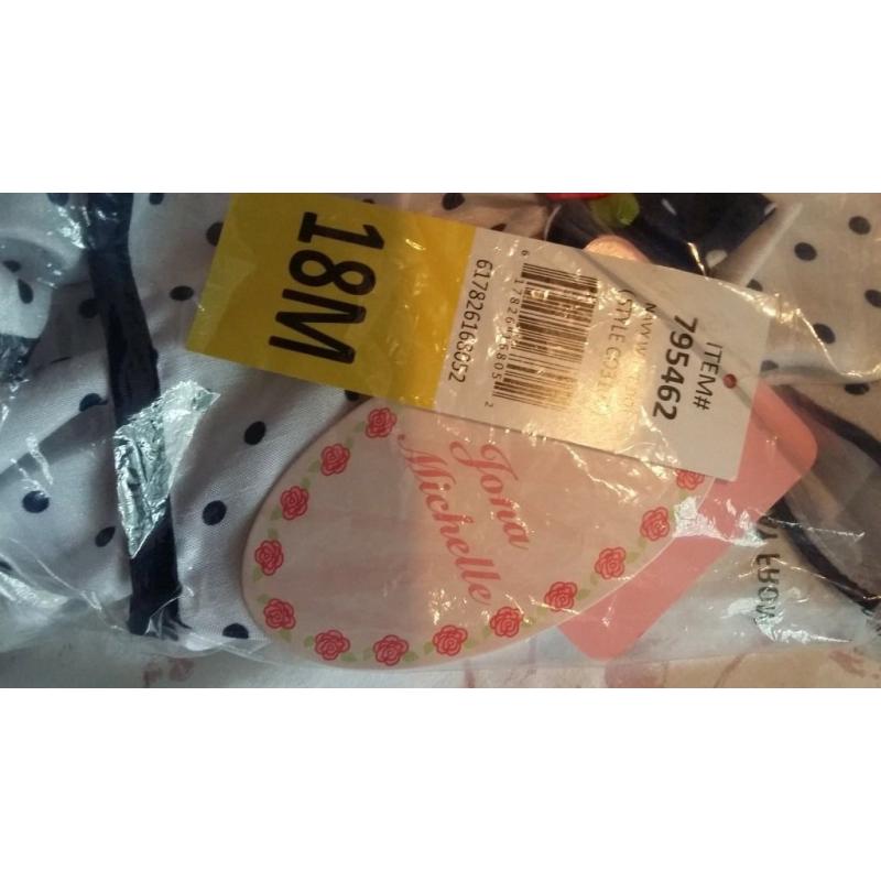 bnwt girls dress with knickers-18 months