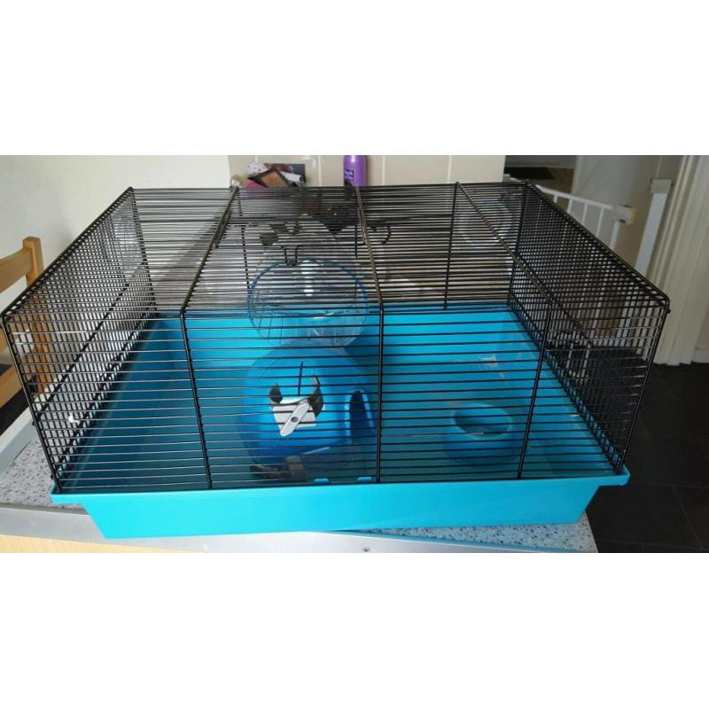 medium hamster cage excellent condition