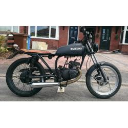 Suzuki GP 100 Project (cafe racer, brat, scrambler)