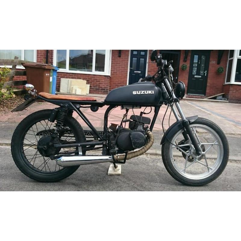 Suzuki GP 100 Project (cafe racer, brat, scrambler)
