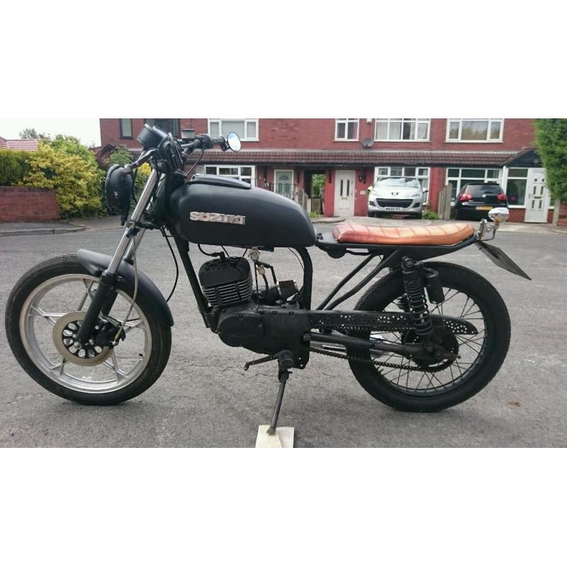 Suzuki GP 100 Project (cafe racer, brat, scrambler)