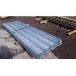ROOFING SHEETS METAL BOX PROFILE GALVANIZED 10ft X 2ft 9" 3mtr X 0.85mtr 17kg HEAVY DUTY FREE DEL.