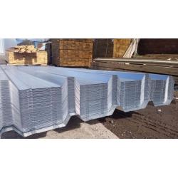 ROOFING SHEETS METAL BOX PROFILE GALVANIZED 10ft X 2ft 9" 3mtr X 0.85mtr 17kg HEAVY DUTY FREE DEL.
